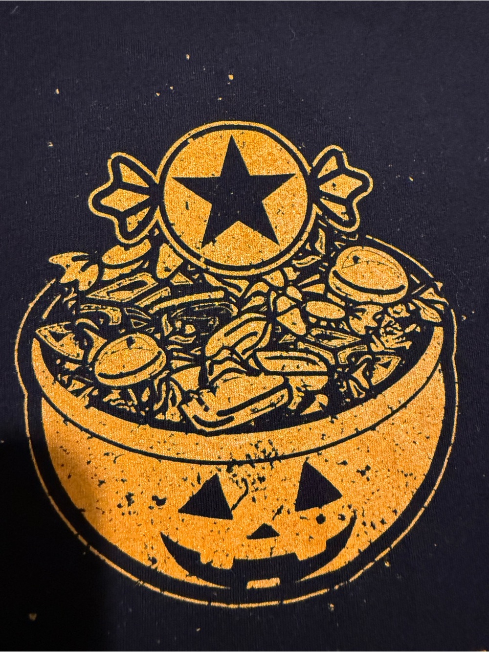 Halloween Grunt Style Come and Take It NWT L Candy Bowl Pumpkin Face - Picture 11 of 15